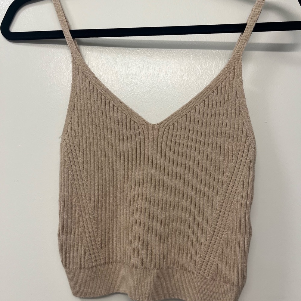 knit tank top